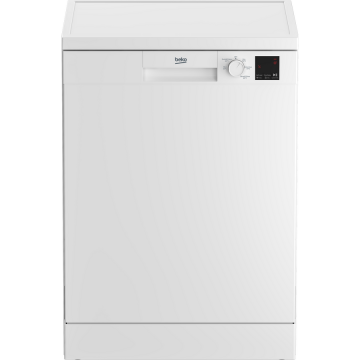 Beko Masina de spalat vase independenta Beko DVN05320W, 5 programe, 13 seturi, 60cm, alb