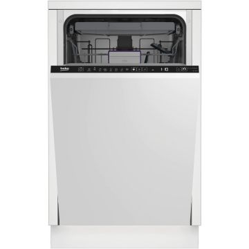 Beko Masina de spalat vase incorporabila Beko BDIS38120Q 11 seturi, 8 programe, E, AquaIntense, ProSmart Inverter Motor, AutoGlassShield ®, Fast+™, 45 cm