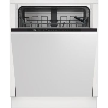 Beko Masina de spalat vase incorporabila Beko DIN35320, 13 seturi, 5 programe, Clasa E, Flexible HalfLoad, Quick&Shine, 60 cm