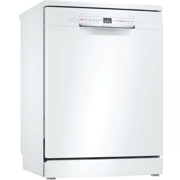 BOSCH Masina de spalat vase Bosch SMS2ITW33E , 12 seturi, 5 programe, Home Connect, AquaStop, Clasa E, 60 cm, Alb
