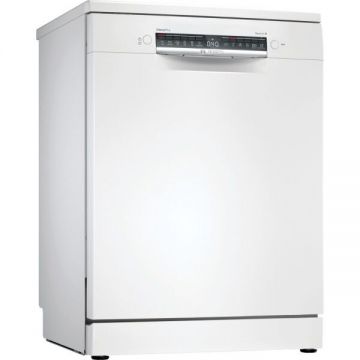 BOSCH Masina de spalat vase Bosch SMS4EMW06E, 14 seturi, 6 programe, Silence Plus, AquaStop, Clasa B, 60 cm, Alb