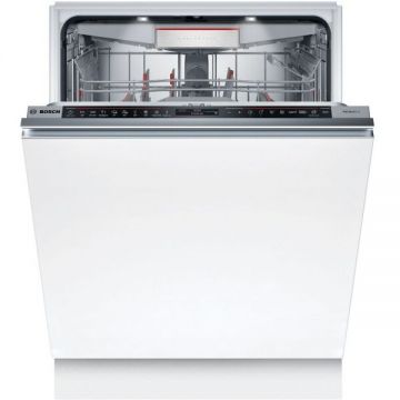 BOSCH Masina de spalat vase incorporabila Bosch SMD8TCX01E, 14 seturi, 8 programe, Clasa A, Home Connect, 60 cm, Alb