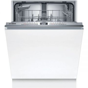 BOSCH Masina de spalat vase incorporabila Bosch SMV4HTX00E, 13 seturi, 6 programe, Clasa D, Home Connect, 60 cm, Alb