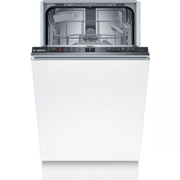 BOSCH Masina de spalat vase incorporabila Bosch SPV2HKX42E, 10 seturi, 5 programe, Clasa E, Home Connect, 45 cm, Alb