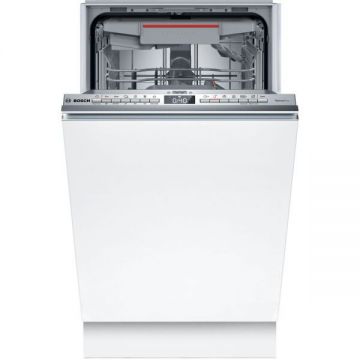 BOSCH Masina de spalat vase incorporabila Bosch SPV4EMX24E, 10 seturi, 6 programe, Clasa C, Home Connect, 45 cm, Alb