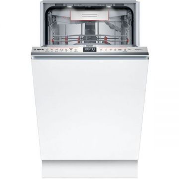 BOSCH Masina de spalat vase incorporabila Bosch SPV6ZMX17E, 10 seturi, 6 programe, Clasa C, Home Connect, 45 cm