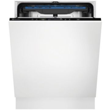Electrolux Masina de spalat vase incorporabila Electrolux EEM48320L, 14 seturi, 8 programe, Clasa D, Motor Inverter, QuickSelect, SatelliteClean, AirDry, MaxiFlex, Proiectare luminoasa, 60 cm