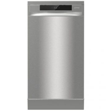 Gorenje Masina de spalat vase GORENJE GS541D10X, 9 seturi, 5 programe, Latime 44.8 cm, Clasa D, Argintiu