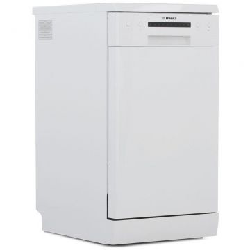 hansa Masina de spalat vase independenta Hansa ZWM416WH, slim, 9 seturi, 6 programe, 5 setari temperatura, dimensiune 45x60x85, alb