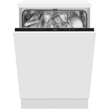 hansa Masina de spalat vase incorporabila Hansa ZIM627H, 14 seturi, 7 programe, Clasa E, 60 cm, Alb