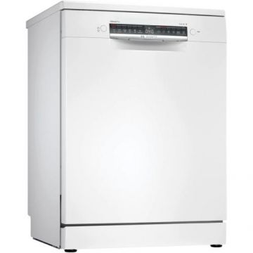 Masina de spalat vase Bosch SMS4EMW06E, 14 seturi, 6 programe, Silence Plus, AquaStop, Clasa B, 60 cm (Alb)