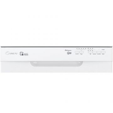 Masina de spalat vase Candy CDPN 1L390SW, 13 seturi, 5 programe, Clasa F, NFC, Smart Touch, Autocuratare, 60 cm, Alb