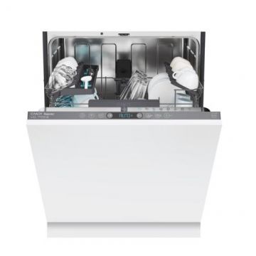 ​Masina de spalat vase complet incorporabila Candy RapidÓ CI 6C4F0MA1, 16 seturi, Clasa C, Wi-Fi, 8 programe, 44 dB (Alb)​