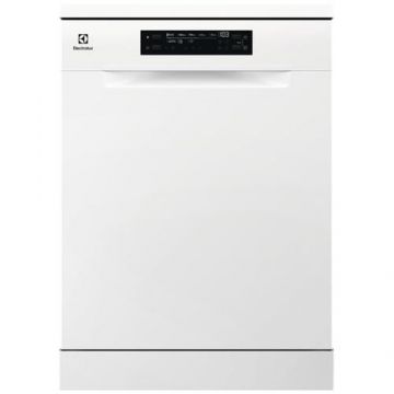 Masina de spalat vase Electrolux ESM48310SW, 14 seturi, 8 programe, AirDry, MaxiFlex, Afisaj digital, Motor inverter, Clasa D, 60 cm (Alb)