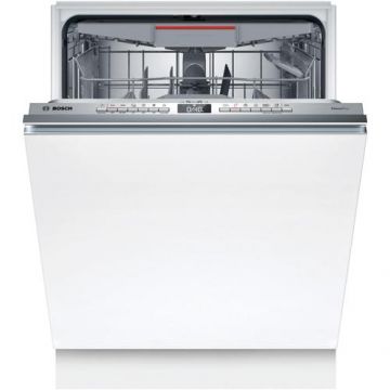 Masina de spalat vase incorporabila Bosch SMV4ECX21E, 14 seturi, 6 programe, Clasa B, Home Connect, 60 cm (Alb)