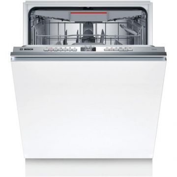 Masina de spalat vase incorporabila Bosch SMV4HVX02E, 14 seturi, 6 programe, Clasa D, Home Connect, 60 cm (Alb)