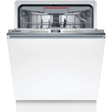 Masina de spalat vase incorporabila Bosch SMV6YCX02E, 14 seturi, 6 programe, Clasa A, Home Connect, 60 cm (Alb)