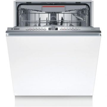 Masina de spalat vase incorporabila Bosch SMV6ZCX10E, 14 seturi, 6 programe, Clasa B, Home Connect, 60 cm (Alb)