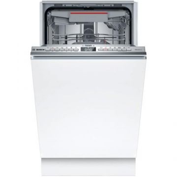 Masina de spalat vase incorporabila Bosch SPV4HMX49E, 10 seturi, 6 programe, Clasa E, Home Connect, 45 cm (Alb)