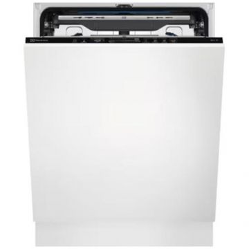 Masina de spalat vase incorporabila Electrolux EEG68520W, 14 seturi, 8 programe, AirDry, QuickSelect, WiFi, Afisaj digital, Motor inverter, Clasa B, 60 cm (Alb)