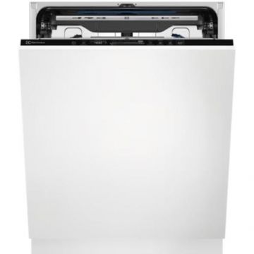 Masina de spalat vase incorporabila Electrolux KEGB9405L, 15 seturi, 8 programe, Motor Inverter, MaxiFlex, AirDry, QuickSelect, Clasa C, 60 cm (Alb)