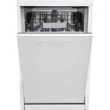 Masina de spalat vase incorporabila Heinner HDW-BI4592TE++, 10 seturi, 9 programe, Half load, Buzzer Final Program, Aquastop, Clasa E (Alb)