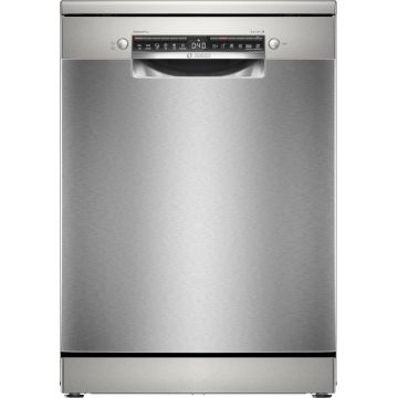Masina de spalat vase independenta BOSCH SMS4EVI08E, 14 seturi, 6 programe, Clasa B, HomeConnect, WiFi, EcoSilence Drive (Inox anti-amprenta)
