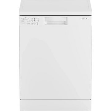 Arctic Masina de spalat vase Freestanding, 13 Seturi, 12.9 l Consum apa, 5 programe, Incarcare pe jumatate, Alb