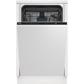 Beko Beko DIS46120 Dishwasher, Built-inE, Width 45cm, 11 place settings, White