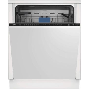 Beko Masina de spalat vase incorporabila Beko BDIN28450C, 14 seturi, 8 programe, Clasa B, Deschidere automata a usii, Motor ProSmart Inverter, Fast+, 60 cm