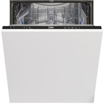 Beko Masina de spalat vase incorporabila BEKO BRI63491, 14 seturi, 5 programe, 60 cm, Clasa D, alb