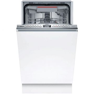 BOSCH Mașină de spălat vase încorporabilă BoschSPV4EMX25E Seria 4, 45 cm, 10 seturi, 6 programe, Alb