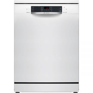 BOSCH Mașina de spălat vase independentă Bosch Seria 4 SMS46KW02E, 13 seturi, 7 programe, 60 cm, Albă