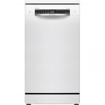 BOSCH Masina de spalat vase Bosch Serie 4, 45cm, 10 seturi, Clasa D, Alb