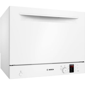BOSCH Masina de spalat vase Bosch SKS2ITW00E, 6 seturi, 6 programe, ExtraDry, EcoSilence Drive, Clasa E, 45 cm, Alb