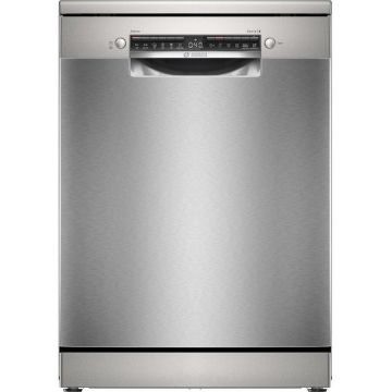 BOSCH Masina de spalat vase Bosch SMS4HVI03E, Clasa D, Capacitate 14 seturi, ExtraDry, Home Connect, Vario drawer, Sistem Rackmatic triplu, EcoSilence Drive, 60 cm, 2400 W, Inox