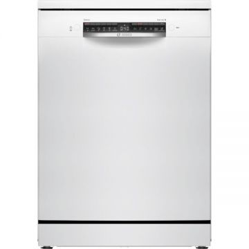 BOSCH Masina de spalat vase Bosch SMS4HVW14E, 14 seturi, 6 programe, Home Connect, ExtraDry, Hygiene Plus, EcoSilence Drive, DosageAssist, Clasa C, 60 cm, Alb.