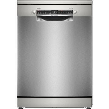 BOSCH Masina de spalat vase Bosch SMS6ZCI10E, 14 seturi, 6 programe, PerfectDry, Sistem Rackmatic, Silence Pro, Tab-count, Home Connect, EcoSilence Drive, Clasa B, 60 cm, Inox anti-amprenta