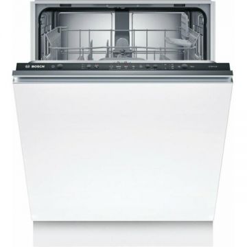BOSCH Masina de spalat vase complet incorporabila Bosch SMV25AX06E, 12 seturi, 5 programe, EcoSilence Drive, ActiveWater, InfoLight, 60 cm, Alb