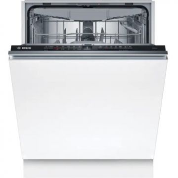 BOSCH Masina de spalat vase incorporabila Bosch SMV2HVX02E, 14 seturi, 5 programe, ExtraDry, Sistem Rackmatic, InfoLight, EcoSilence Drive, Tab-count, Home Connect, 60 cm, Clasa D, Alb
