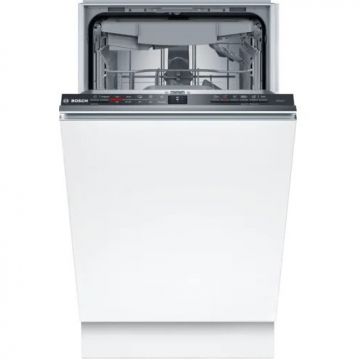 BOSCH Masina de spalat vase incorporabila Bosch SPV2HMX42E, 10 seturi, 5 programe, Clasa E, SpeedPerfect +, DosageAssist, 60 cm, Alb