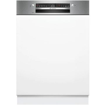 BOSCH Masina de spalat vase partial incorporabila Bosch SMI2ITS09E, 13 seturi, 5 programe, ExtraDry, Tab-count, Silence on demand, Home Connect, EcoSilence Drive, 60 cm, Clasa E