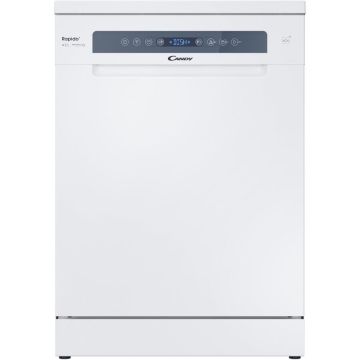 CANDY Masina de spalat vase Candy Rapido CF 3C7F0W, 13 seturi, 8 programe, Clasa C, Wi-Fi, Wash & Dry 35', Motor Speed-Drive Inverter, Automatic Open Door, 60cm, Alb