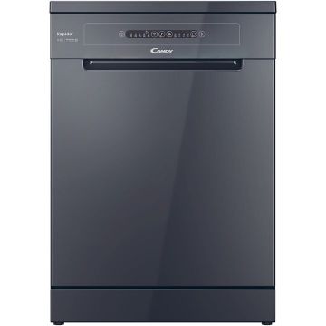 CANDY Masina de spalat vase Candy Rapido CF 3E9E0A, 13 seturi, 5 programe, Clasa E, Motor Inverter, Rapid 49’, Maxi Tub, 60 cm, Antracit