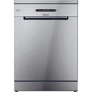 CANDY Masina de spalat vase Candy Rapido CF 3E9E0X, 13 seturi, 5 programe, Clasa E, Motor Inverter, Rapid 49’, Maxi Tub, 60 cm, Inox