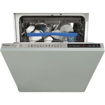 CANDY Masina de spalat vase incorporabila Candy CDIMN 4S622PS, 16 seturi, 12 programe, Clasa C, Auto door open, Filtru antibacterian, Maxi plate, Aquaprotect, Display, Conectare WiFi, Simply-Fi, 60 cm