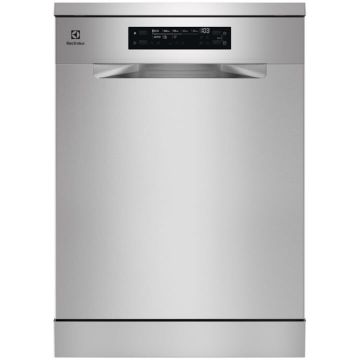 Electrolux Masina de spalat vase Electrolux ESM48320SX, 14 seturi, 8 programe, AirDry, MaxiFlex, Afisaj digital, Clasa D, Motor inverter, 60 cm, Inox