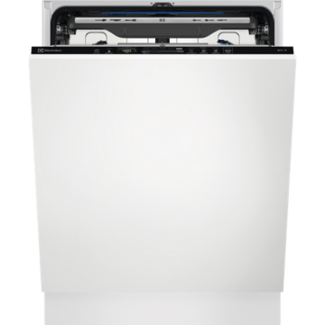Electrolux Masina de spalat vase incorporabila Electrolux EEG68600W, 60 cm, 14 seturi, 8 programe, 4 temperaturi, AirDry, MaxiFlex, Inverter, Brat SatelliteClean, Wi-Fi, Time Beam, Clasa A, Alb