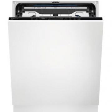 Electrolux Masina de spalat vase incorporabila Electrolux KEGB9405L, 15 seturi, 8 programe, Motor Inverter, Clasa C, MaxiFlex, AirDry, QuickSelect, 60 cm, Alb