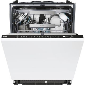 HAIER Masina de spalat vase incorporabila Haier XI 6B0M3PDB, 16 seturi, 10 programe, Motor Inverter, WiFi, Deschidere automata usa, Senzor incarcare, Senzor grad murdarie, Clasa B, 60 cm, Alb